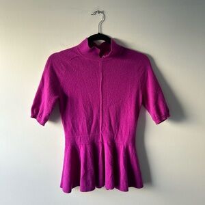 Autumn Cashmere fuschia cashmere sweater (AS IS)